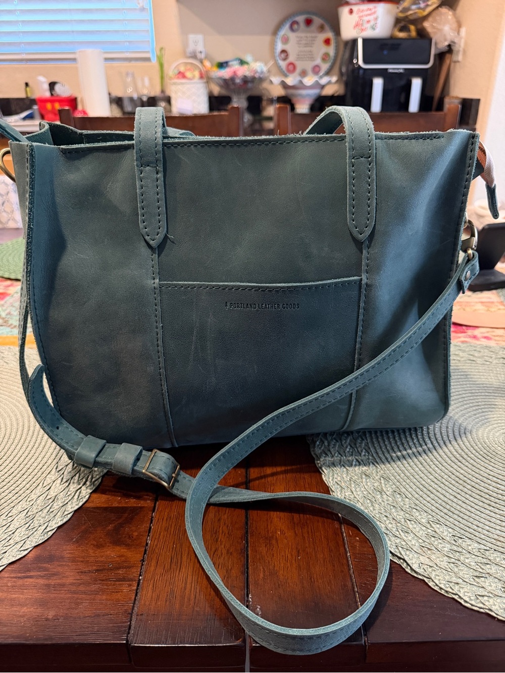 Portland Leather Goods PLG Surf E/W Lola Unicorn Retired Color EUC